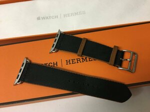 ◆HERMES エルメス 美品 純正 applewatch 45mm ツイル　ジャンプ アップルウォッチ　ベルト 箱完備　シンプルトゥール