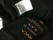 ◆国内正規 RVCA ルーカ フラワー 花柄 ロゴプリント Tシャツ 黒 サイズM 美品_画像3