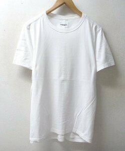 ◆TAKAHIRO MIYASHITA The soloist タカヒロミヤシタ ソロイスト 17ss 裾ジップ ポケット付き クルーネック Tシャツ 白 サイズ46 美