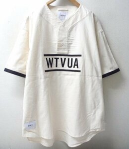 ◆WTAPS ダブルタップス XL 23ss LEAGUE SS COTTON WTVUA 231TQDT-SHM03 ベースボールシャツ サイズ XL 美 04