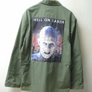 ◆国内正規 Supreme シュプリーム 18ss 美品 XL Hellraiser - BDU Shirt オリーブXL ヘルレイザー - バトル ドレス ユニフォーム シャツの画像1