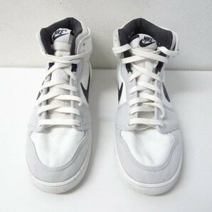 ◆NIKE ナイキ AIR JORDAN 1 AJKO White and Black エアジョーダン1 ノックアウト スニーカー 27.5cm ソール減りあり DO5047-100の画像2