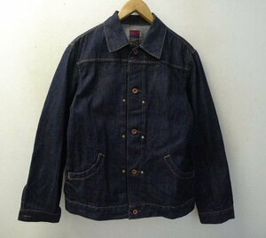 ◆BRU NA BOINNE ブルーナボイン 美品 INDIGO ダーラ　デニム　ジャンパー　NW Gジャン　ジャケット　インディゴ サイズ1　5247濃紺