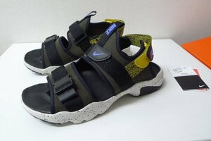 ◆国内正規 NIKE ナイキ CANYON SANDAL サンダル ブラック×カーキ サイズ10　28cm CI8797-301 美品タグ付き