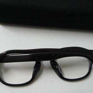 ◆JINS ジンズ セルフレーム クリアレンズ セルフレーム 眼鏡 MCF-17A-011A85 47□24-149039 黒 美品の画像4