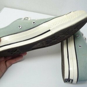 ◆CONVERSE コンバース CHUCK TAYLOR ALL STAR 1970`s OX MICA GREEN 161506C CT70 キャンバス スニーカー SAX サイズ7.5 addictの画像7