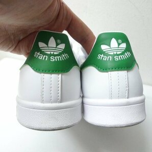 ◆adidas アディダス M20324 美品 STANSMITH スタンスミス スニーカー 白 25.5cm ホワイト グリーン サイズ7.5の画像5