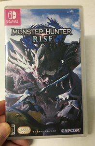 ◆送料無料 NINTENDO SWITCH モンスターハンター　ライズ 任天堂 ニンテンドー スイッチ MONSTER HUNTER RISE ソフト