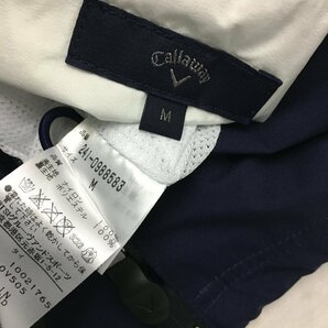 ◆Callaway キャロウェイ 春夏秋冬 2way ナイロン セットアップ ジャケット パンツ 美品 ネイビー サイズMの画像5