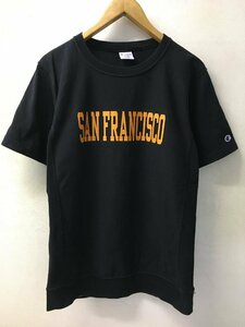 ◆champion チャンピオン BEAMS ビームス別注 SAN FARNCISCO REVERSE WEAVE T-SHIRT リバースウィーブ Tシャツ 黒 サイズL