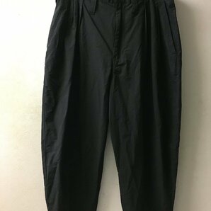 ◆Porter Classic 23aw 美 WEATHER BEBOP PANTS ポータークラシック ウェザー ビバップ パンツ M 定価38500円 黒の画像1