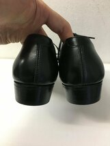 ◆BEAMS-F ビームスエフ BE6101 試着程度 極美品 Oriental製 オリエンタル 上質 ストレートチップ レザー シューズ 靴 黒 サイズ5.5_画像4