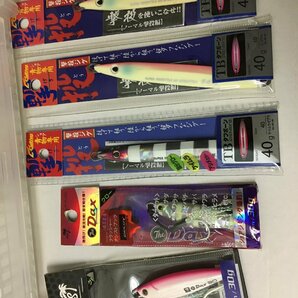 ◆送料864円 青物 新品中古 美品 撃投ジグ 20個セット 20g~40g Cultiva ＆PALMS メタルジグ ケース セットの画像2