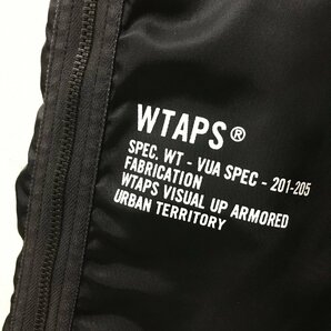 ◆WTAPS ダブルタップス 20AW 美品 202BRDT-PTM06 PARA TROUSERS ナイロン トラウザー パンツ サイズX02 M 黒 budsの画像4