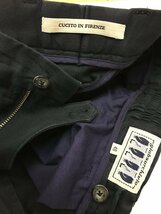 ◆BEAMS 購入 giabs archivio ジャブスアルキヴィオ マサッチョ MASACCIO TYPE A2 パンツ サイズ48　NAVY 国内正規 使用感あり_画像3