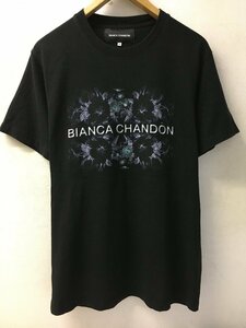 ◆BIANCA CHANDON ビアンカシャンドンロゴ Tシャツ 黒 サイズM