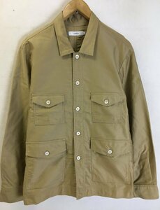 ◆AUTHENTIC SUBTLE サートル 春物 フィールド シャツ ジャケット ベージュ　サイズ02 美品　サブトル