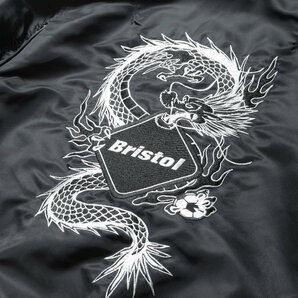 ◆F.C.Real Bristol FCRB 新品タグ付 L 24ss アルファ ALPHA DRAGON TEAM MA-1 ボンバー ジャケット fcrb-240131 fragment experimentの画像5