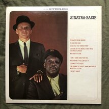 原信夫Collection 美盤 1963年 米国 本国オリジナル盤 Frank Sinatra, Count Basie LPレコード Sinatra-Basie Freddie Green, Thad Jones_画像2