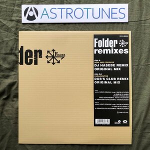 美ジャケ 1998年 フォルダー Folder 12''EPレコード Remixes J-Pop 三浦大知, 仲間愛里紗, 満島ひかり