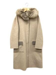 フォクシーブティック Coat CAPPUCCINO 37276 コート 40 ブラウン フォックスファー ITDHDZVNII3I