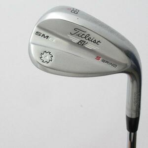 タイトリスト Vokey Vokey SM6 ツアークローム S GRIND ウェッジ N.S.PRO MODUS3 SYSTEM3 TOUR 125 【58-10】 シャフト：N.S.PRO・・・