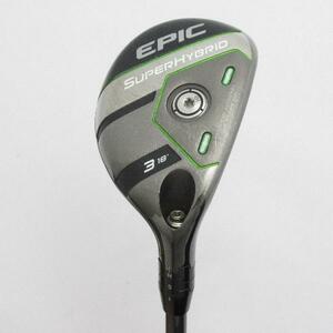 キャロウェイゴルフ EPIC EPIC SUPER HYBRID ユーティリティ Diamana 55 for Callaway 【U3】 シャフト：Diamana 55 for Callaway