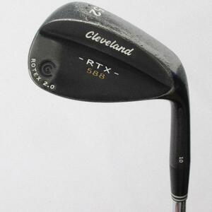 クリーブランド Cleveland Golf 588 RTX 2.0 BLACK SATIN ウェッジ Dynamic Gold 【52-10】 シャフト：Dynamic Gold