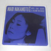 L06/LP/中本マリ/マリ・ナカモトIII/Mari Nakamoto With Isao Suzuki & Kazumi Watanabe - Mari Nakamoto III_画像1