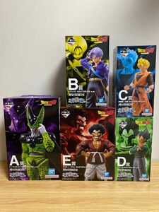 5体セット 未開封 一番くじ ドラゴンボール 未来への決闘A賞B賞C賞D賞E賞フィギュア(ラストワン賞ゴジラワンピース同時出品中)