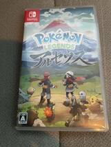 Switch ソフト ポケモンレジェンズ LEGENDS アルセウス 中古_画像1