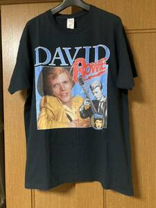 tシャツ Tシャツ THE TEE ザティー/DAVID BOWIE デビッドボウイ/sit down シットダウンフォトプリント半袖Tシャ