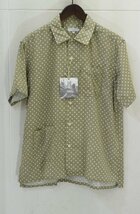 22SS■ENGINEERED GARMENTS CAMP SHIRT XS■エンジニアドガーメンツ 半袖シャツ ドット_画像1