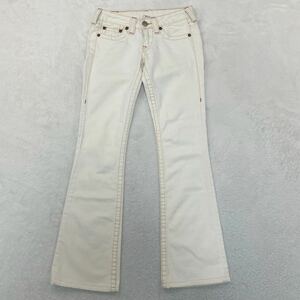 TRUE RELIGION トゥルーレリジョン USA製 デニムパンツ ジーンズパンツ ジーパン Gパン フレアパンツ ブーツカット 25インチ