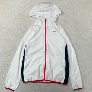 NIKE DRI-FIT ナイキ ドライフィットジップアップジャケット ウィンドブレーカー 機能性ジャケット スポーツウェア レディース XLサイズ