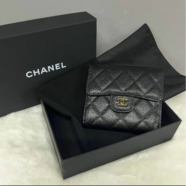 CHANEL 三つ折り 財布