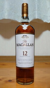 未開栓 ザ・マッカラン12年 シェリーオークカスク 700ml 40% THE MACALLAN ※ 説明文を必ずお読み下さい。