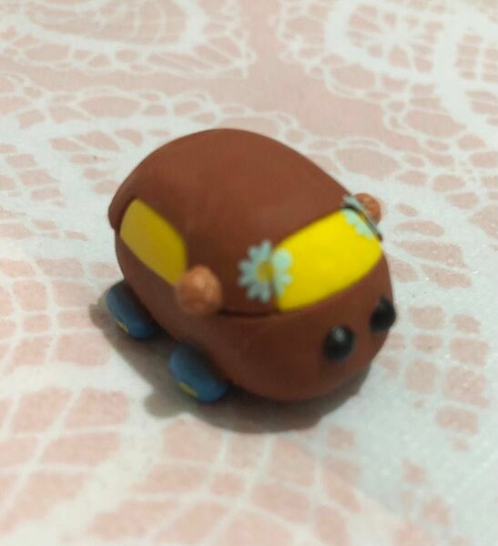 PUI PUIモルカー　キャラクター消しゴム　チョコ