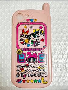 新品/iPhone15 パワーパフガールズ カバー 衝撃吸収 シリコン製 /カメラプロテクター付/スマホケース携帯ケース iPhoneケース/匿名送料無料