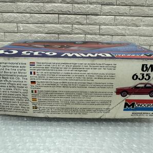 三463☆【未組立】MONOGRAM モノグラム BMW 635 CSi プラモデル 1/24 当時物 希少品☆の画像4