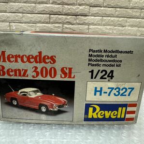 三467☆【未組立】Revell レベル プラモデル メルセデスベンツ 300SL 1/24 H-7327 当時物 希少品☆の画像5