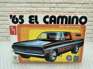 三585☆【未組立】amt プラモデル 当時物 EL CAMINO '65 1/25 希少品 エルカミノ☆