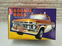 三587☆【未組立】amt BOONIE BOSS プラモデル FORD CUSTOM PICKUP フォードカスタム 1/25 当時物 希少品☆_画像1