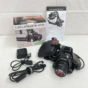 186☆【現状品】 LEDLENSER レッドレンザー H14R.2 LEDヘッドライト USB充電式 1000LM 距離300ｍ 外箱付き ☆の画像1