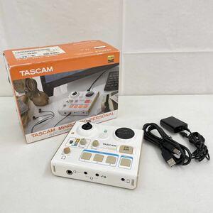 204☆【通電確認済】TASCAM タスカム 家庭用放送機器 MiNiSTUDIO PERSONAL US-32 USBオーディオインターフェース ☆