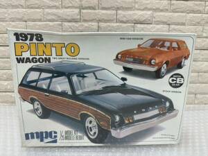 三300☆【未開封】mpc 1978 PINTO WAGON TWO GREAT BUILDING VERSIONS 1/25 プラモデル 当時物 希少品 シュリンク破れ汚れ有り☆