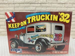 三390☆【未開封】mpc NSRA プラモデル デリバリーバン KEEP ON TRUCKIN'32 1/25 当時物 希少品☆