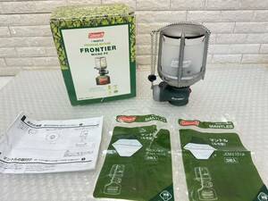  three 409*[ present condition goods ]Coleman Coleman gas lantern Frontier micro PZ JCM-L101A*