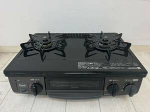 三450【中古品】Rinnai リンナイ PT20N-BKL ガステーブル コンロ 都市ガス 2020年製 左強火☆