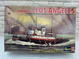  три 465*[ не собран ]Revell Revell пластиковая модель 23cm бирка лодка Los Angeles подлинная вещь редкий товар *